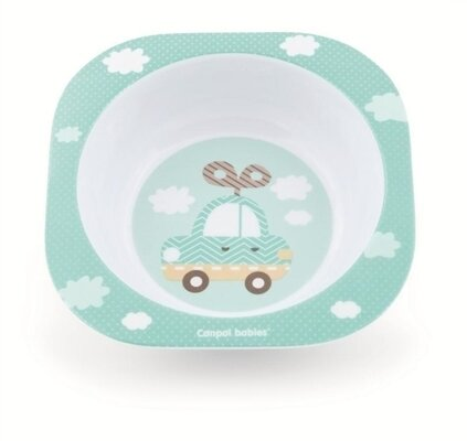 Тарілка Canpol babies Toys з меламіну, синя, 4/522_blu