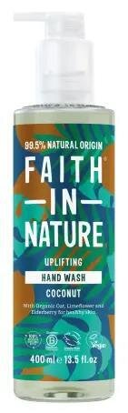 Мило рідке Faith In Nature для рук натуральне з кокосом, 400 мл