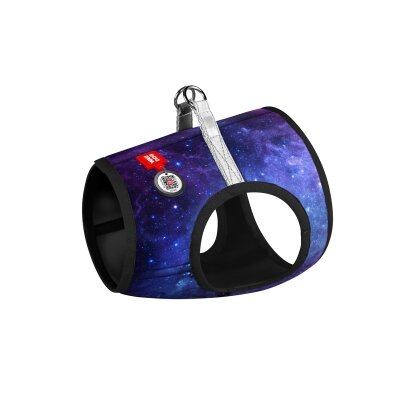 Шлея для собак Collar WAUDOG Clothes NASA21 м'яка з QR паспортом розмір XS3, обхват грудей 32-35 см, обхват шиї 22-24 см