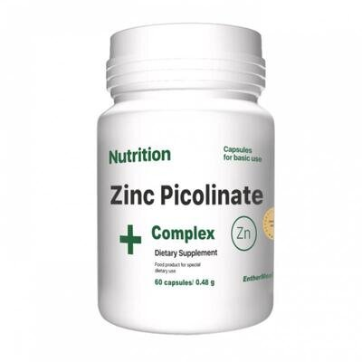 Мінеральний комплекс AB PRO EntherMeal Zinc Picolinate Complex+, 60 капсул