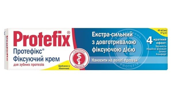 Протефікс фіксуючий крем класичний д/зуб .протезів, екстрасильний 40 мл
