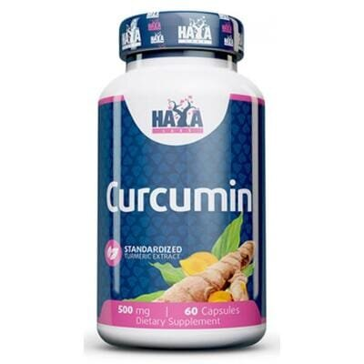 Куркумін/Екстракт куркуми Haya Labs Curcumin/Turmeric Extract 500 мг капсули №60