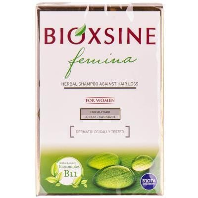 Шампунь Bioxsine Femina проти випадіння для жирного волосся, 300 мл