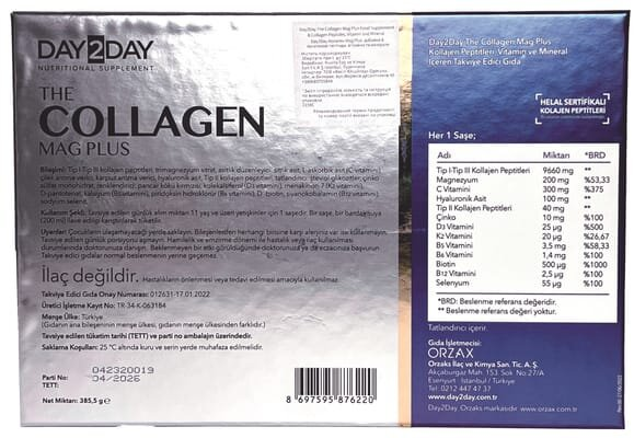 Колаген комплекс Orzax Day2Day The Collagen MAG Plus №30 у саше