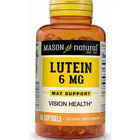 Лютеїн Mason Natural Lutein 6, 60 гелевих капсул
