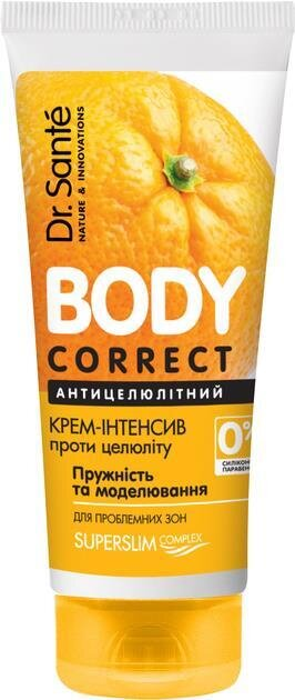 Крем-інтенсив Dr.Sante Body Correct проти целюліту, 200 мл
