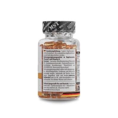 Куркумін MST Nutrition Curcumin NovaSOL, 60 рідких капсул