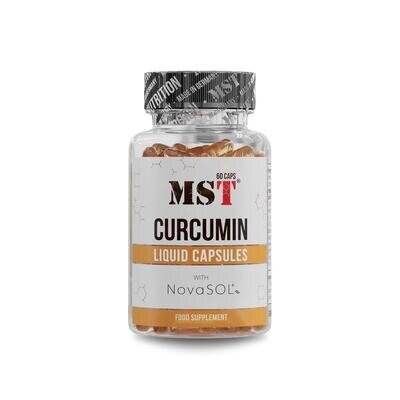 Куркумін MST Nutrition Curcumin NovaSOL, 60 рідких капсул