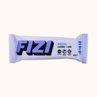 Батончик кето протеїновий Fizi Ваніль + Сіль, 45 г