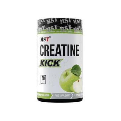Креатин MST Nutrition Creatine Kick 7 in 1 зелене яблуко, 500 г