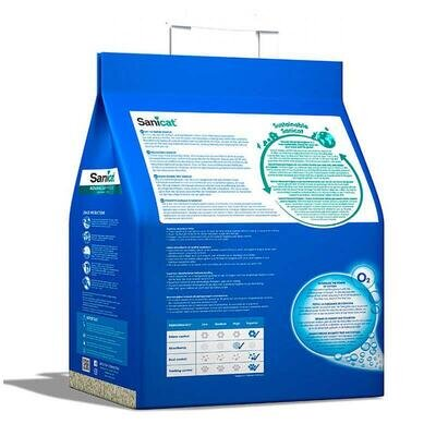 Наповнювач для котячого туалету Sanicat Advanced Hygiene мінеральний, без аромату, 2 кг (5 л)
