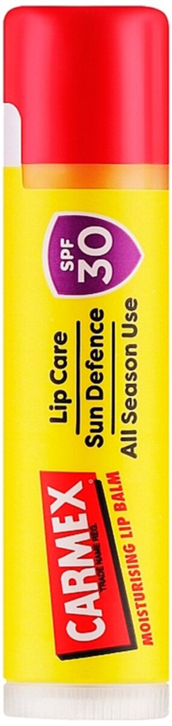 Бальзам-стік для губ Carmex SPF30 зі смаком Тропічних фруктів, 4,25 г