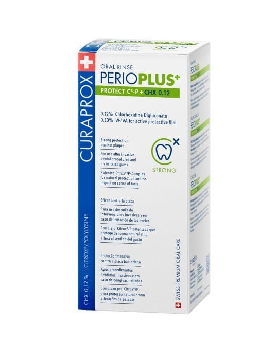 Ополіскувач для порожнини рота Curaprox Perio Plus Protect 0,12% хлоргексидину, 200 мл