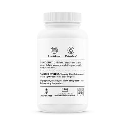 Хром піколінат Thorne Research Chromium Picolinate, 60 капсул