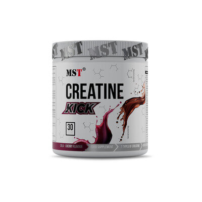 Креатин MST Nutrition Creatine Kick 7 in 1 кола та вишня, 300 г