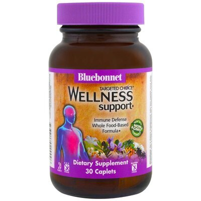 Імунний захист та підтримка здоров'я Bluebonnet Nutrition Targeted Choice Wellness Support Immune Defense, 30 рослинних капсул