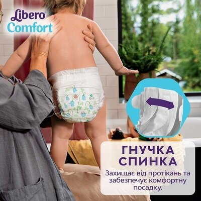 Підгузки Libero Comfort розмір 4, 7-11 кг, 80 шт