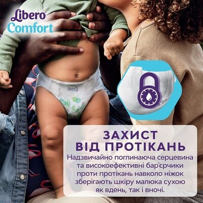 Підгузки Libero Comfort розмір 4, 7-11 кг, 80 шт