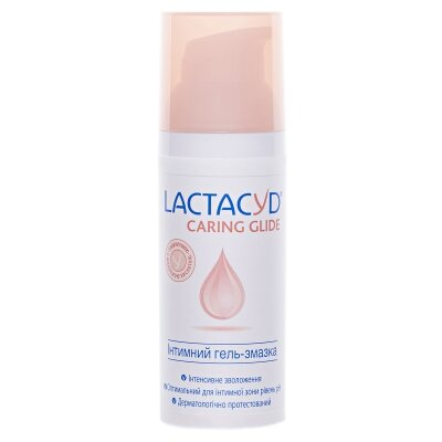 Гель-змазка інтимний Lactacyd Caring Glide, 50 мл