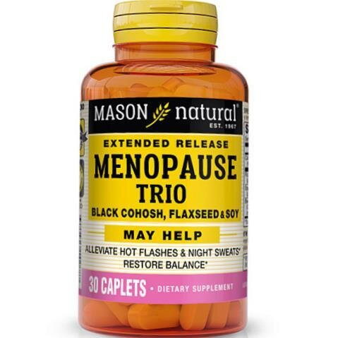 Дієтична добавка Mason Natural Menopause Trio, 30 каплет