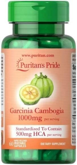 Гарцинія камбоджійська Puritan's Pride Garcinia Cambogia, 60 капсул