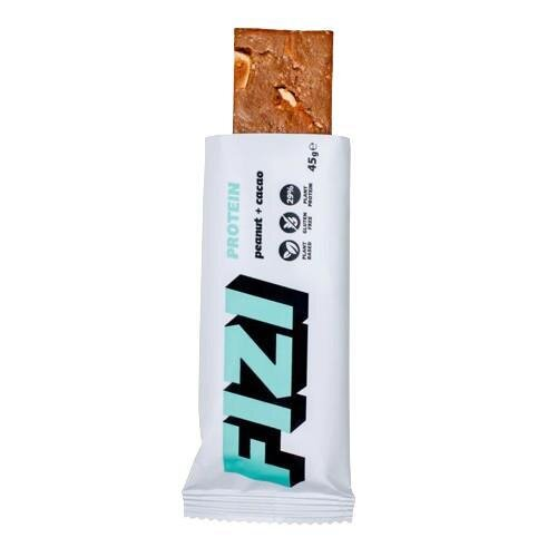 Батончик протеїновий Fizi Protein Арахіс+Какао, 10 штук по 45 г