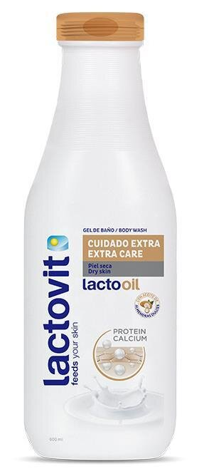 Гель для душу Lactovit Lactooil, 600 мл