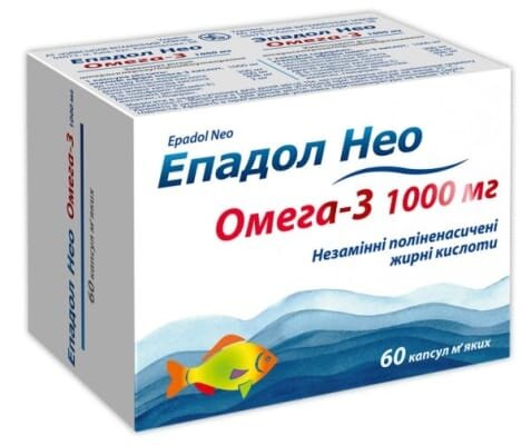 Епадол нео капсули м'як. №60 (5х12)