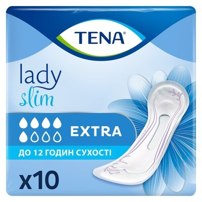 Прокладки урологічні Tena Lady Slim Extra, 10 штук
