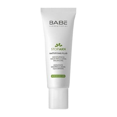 Флюїд для обличчя Babe Laboratorios Stop Akn матуючий зволожуючий для жирної та проблемної шкіри, 50 мл