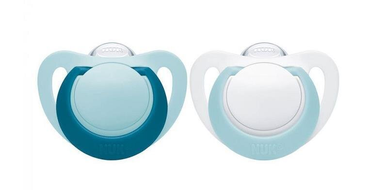 Пустушка силіконова NUK Genius 10730045 розмір 0, 2 шт