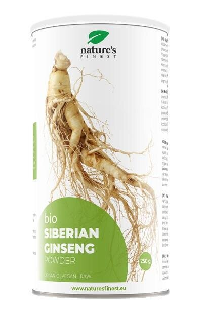 Біо женшень Nature’s finest порошок, 250 г