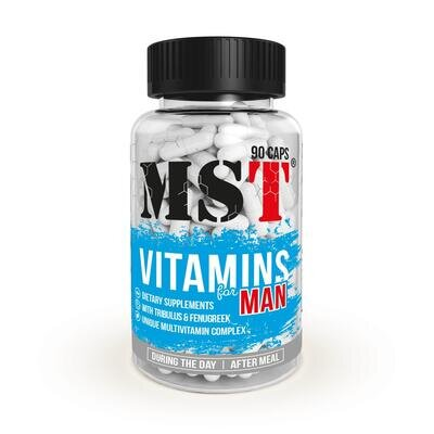 Вітаміни для чоловіків MST Nutrition Vitamins for Man, 90 капсул