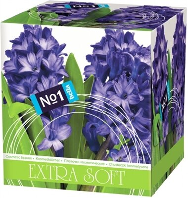 Серветки паперові універсальні Bella №1 Extra Soft двошарові 2 кольори, 80 шт