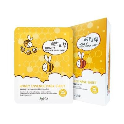 Маска тканинна для обличчя Esfolio Pure Skin з медом, 25 мл