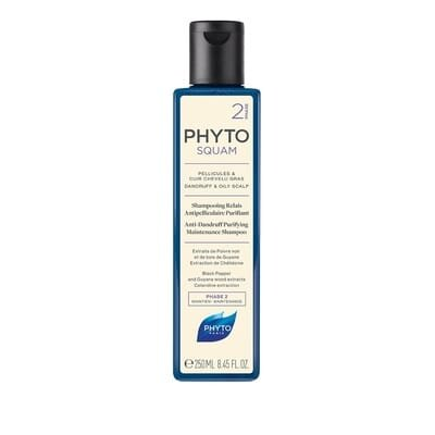 Шампунь Phyto Squam очищуючий проти лупи для жирної шкіри, 250 мл