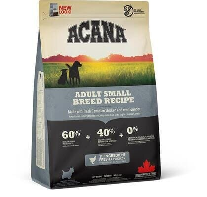 Корм сухий ACANA Adult Small Breed для дорослих собак дрібних порід з м'ясом курчат, 2 кг