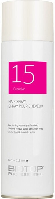 Лак для волосся Biotop 15 Creative, 650 мл