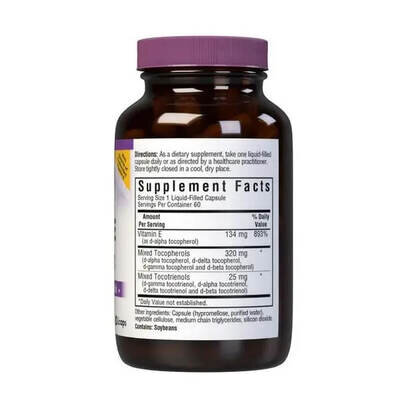 Комплекс Вітаміну E Bluebonnet Nutrition Vitamin E Complex капсули №60