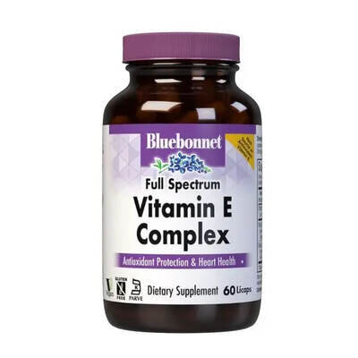 Комплекс Вітаміну E Bluebonnet Nutrition Vitamin E Complex капсули №60
