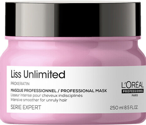Маска L’Oreal Professionnel Liss Unlimited з кератином для сухого та неслухняного волосся, 250 мл