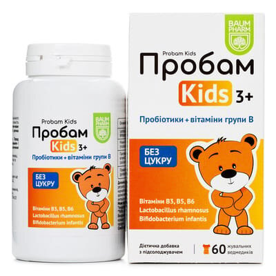 Пробам Кідс Baum Pharm пастилки желейні №60