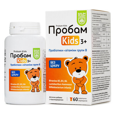 Пробам Кідс Baum Pharm пастилки желейні №60