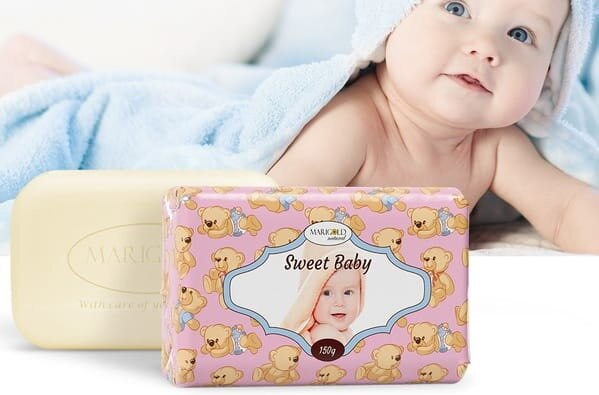 Мило тверде Marigold Natural Солодкий малюк натуральне, 150 г