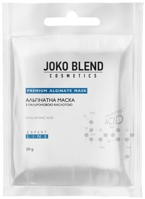 Маска для обличчя Joko Blend альгінатна з гіалуроновою кислотою, 20 г