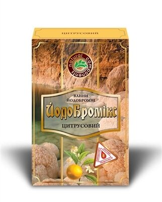 Йодобромні ванни Dr.Pirogov Йодобромікс Цитрусовий, 7 ванн, 500 г