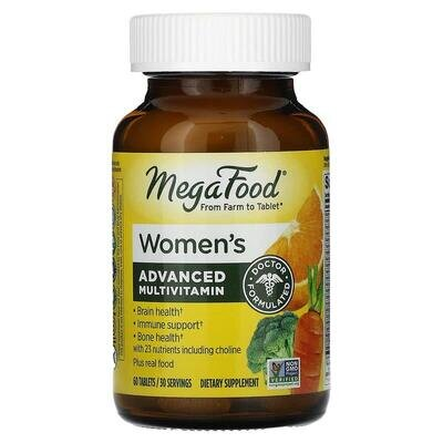 Мультивітаміни для жінок MegaFood Multi for Women, 60 таблеток
