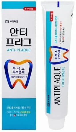 Зубна паста Bukwang Anti-Plaque Pharmaceutical Co. Ltd з ксилітом проти нальоту, 90 г