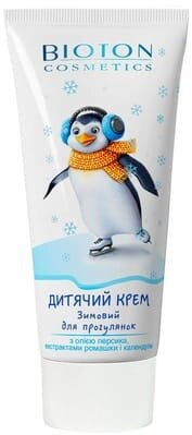 Крем дитячий Bioton Cosmetics Зимовий для прогулянок, 75 мл