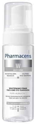 Пінка Pharmaceris W Puri-Albucin I відбілююча для очищення обличчя та області навколо очей, 150 мл
